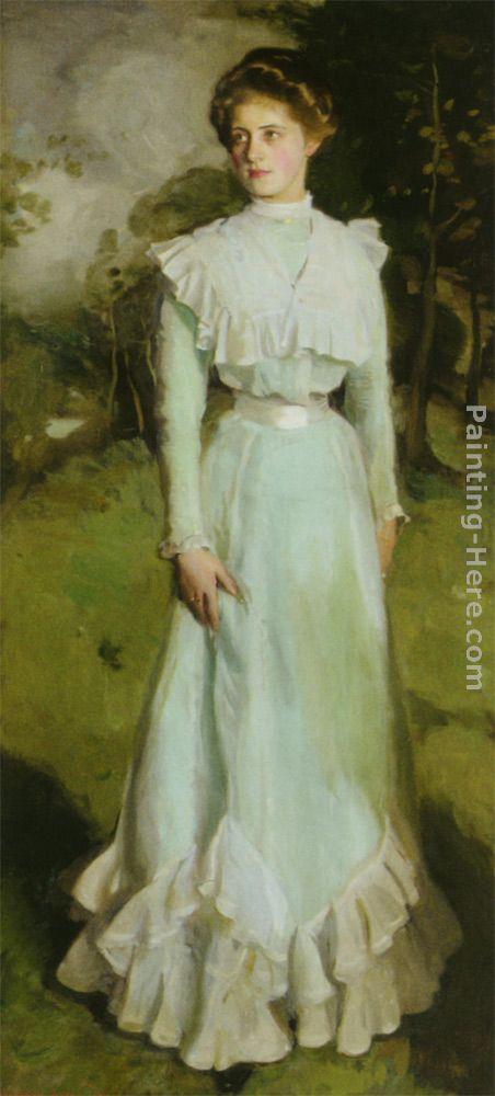 Harrington Mann Portrait of Miss Isabella Nairn